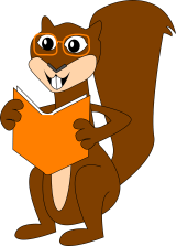 reading-squirrel-306992