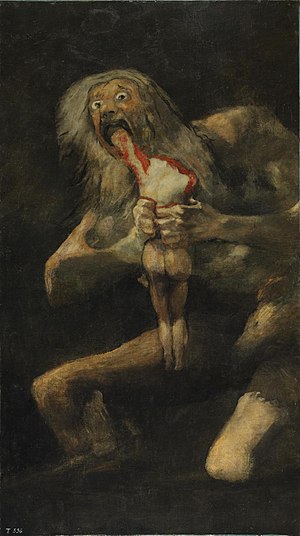 Saturn Francisco Goya