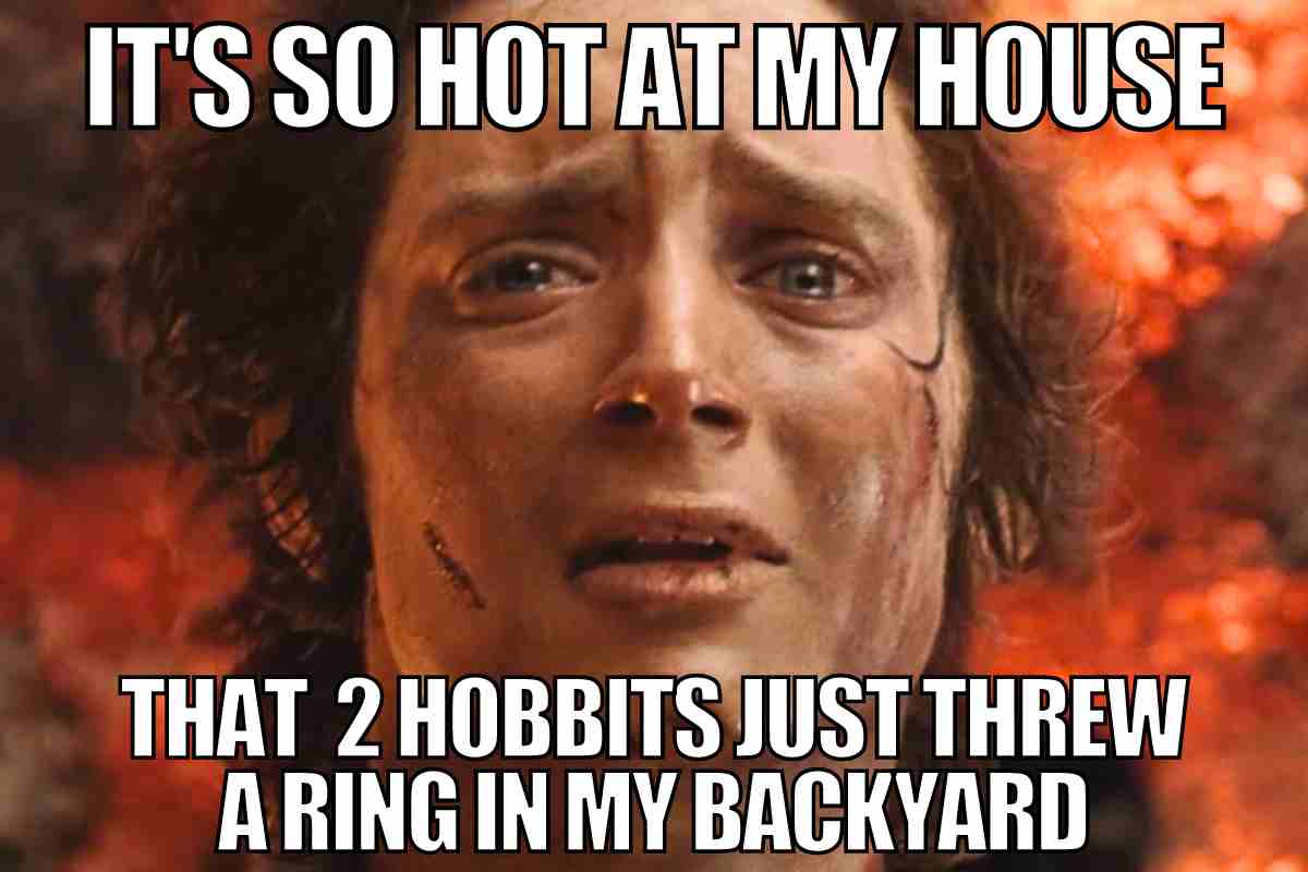 its so hot meme