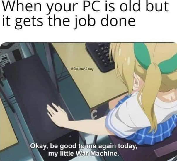 old pc war machine