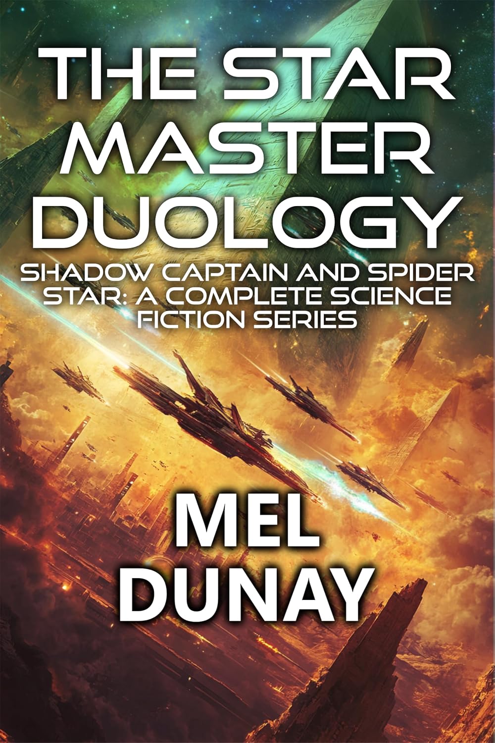 Cover of The Star Master Duology: Shadow Captain and Spider Star: A Complete Science Fiction Series