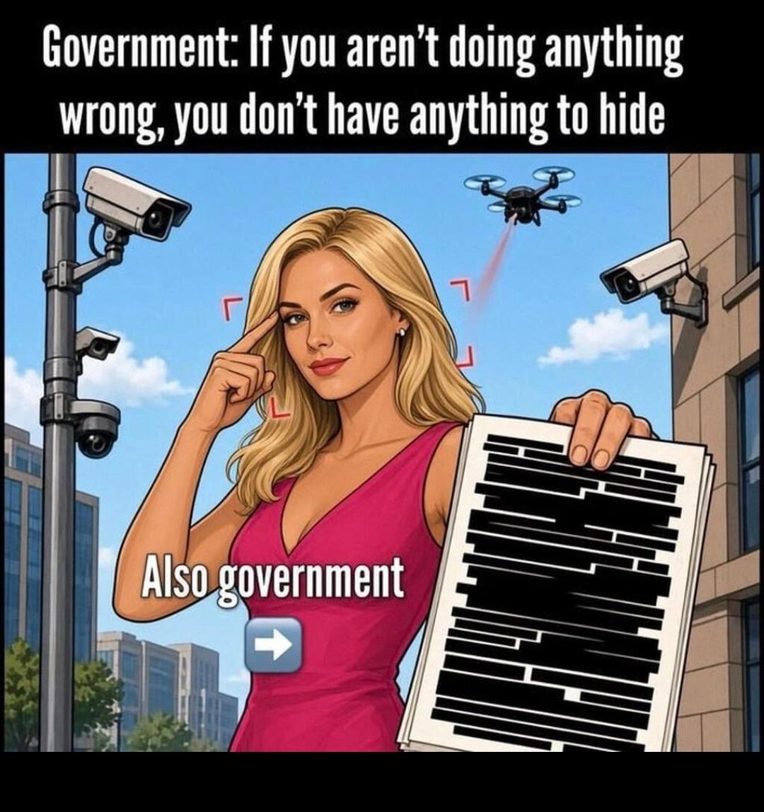 nothing wrong gooberment redacted