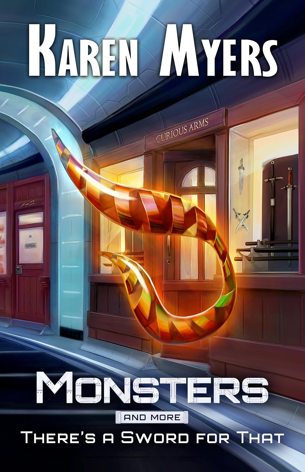 Cover of Monsters, And More: A Science Fiction Short Story Bundle from There's a Sword for That