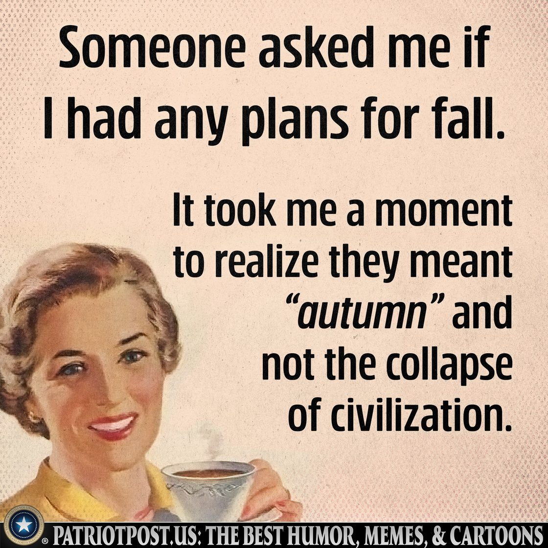meme plans fall
