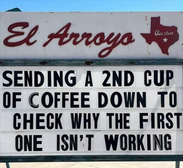 Sending a 2nd cup Coffee Memes