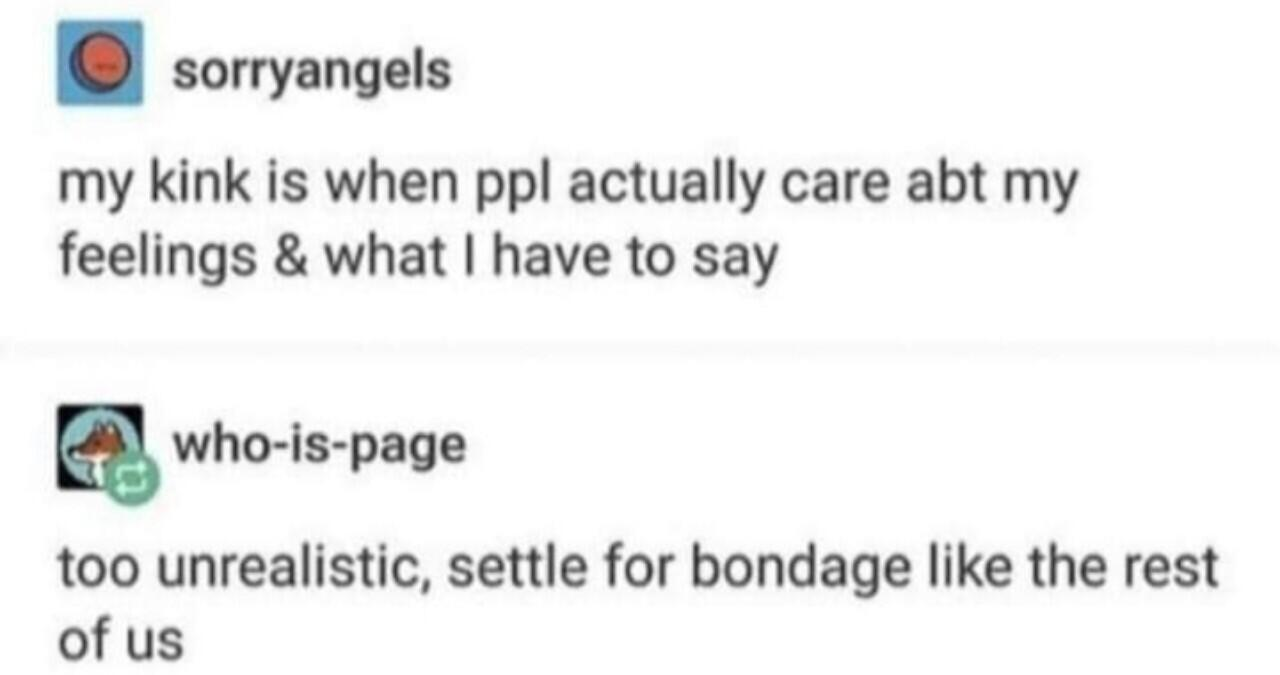 Unrealistic SettleForBondage